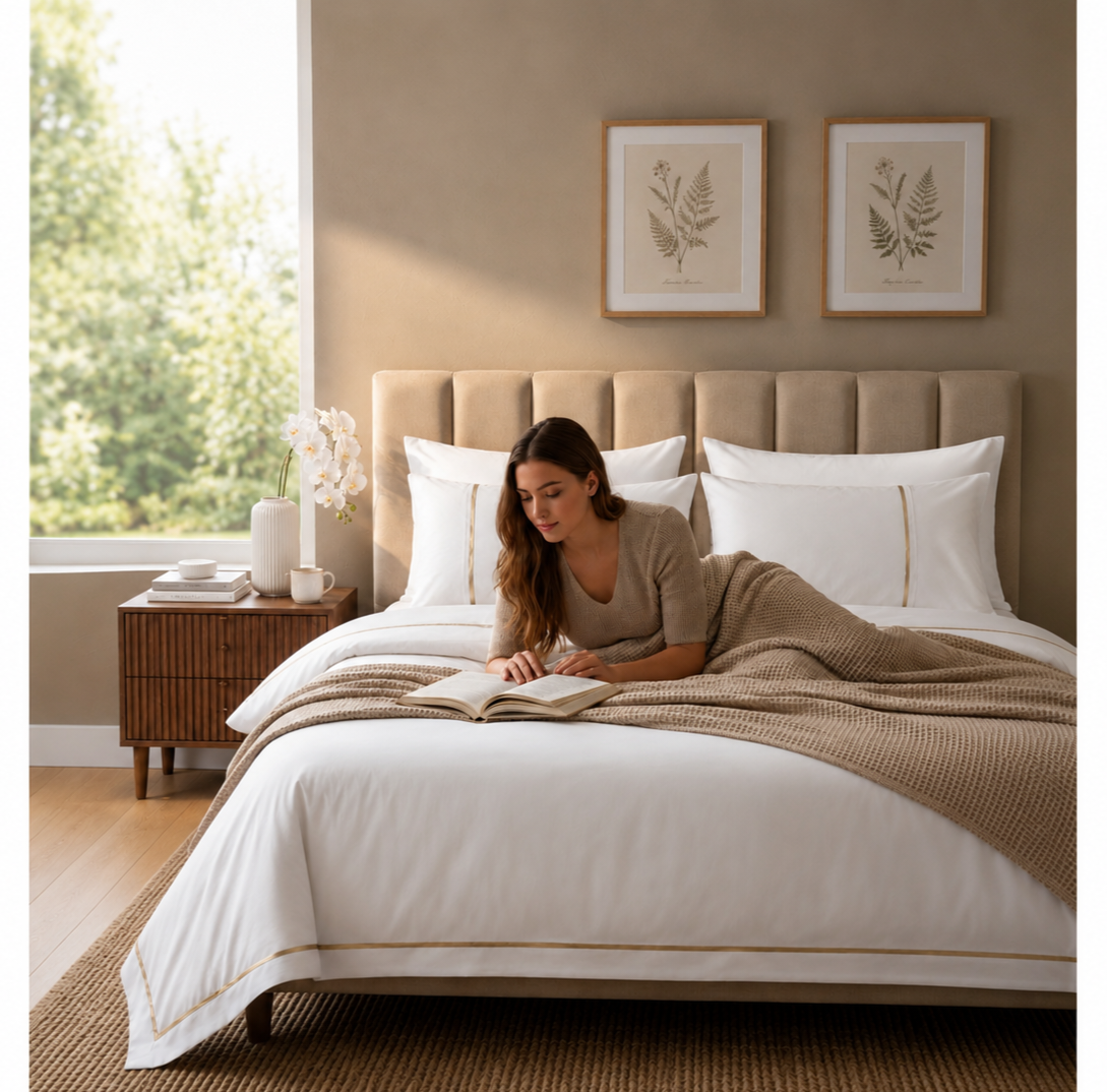 Elegant bed sheets for warm and beautiful homes
