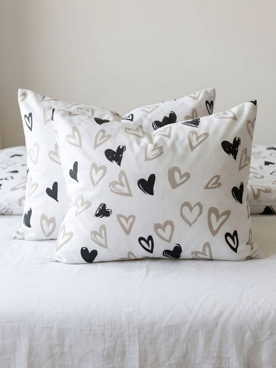 Doodle Hearts Pillow