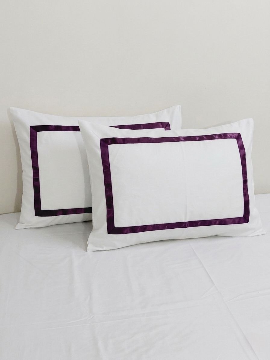White Frame Pillow
