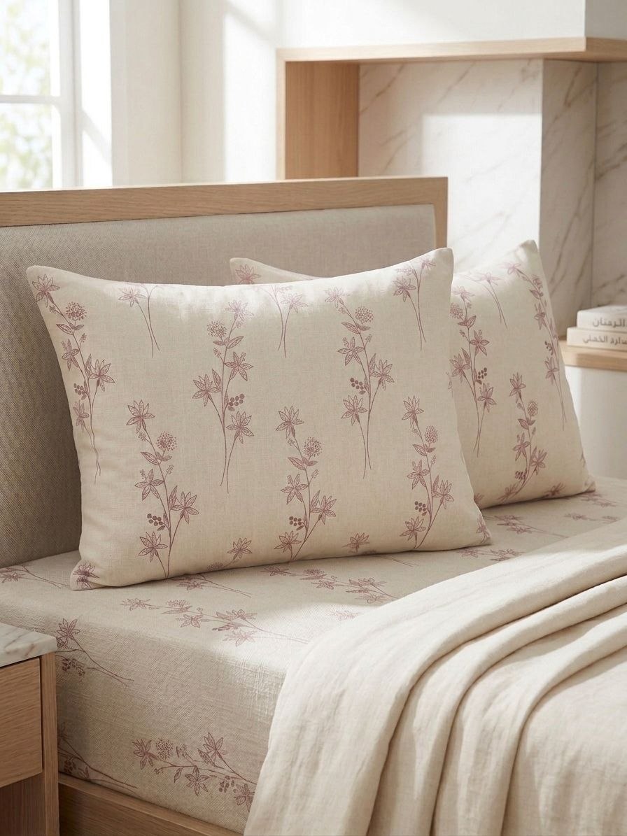Nude Blossom Pillow