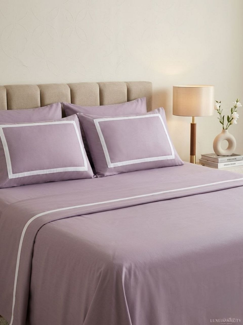 ✨ Pure Comfort Luxury Satin Frame Cotton Set