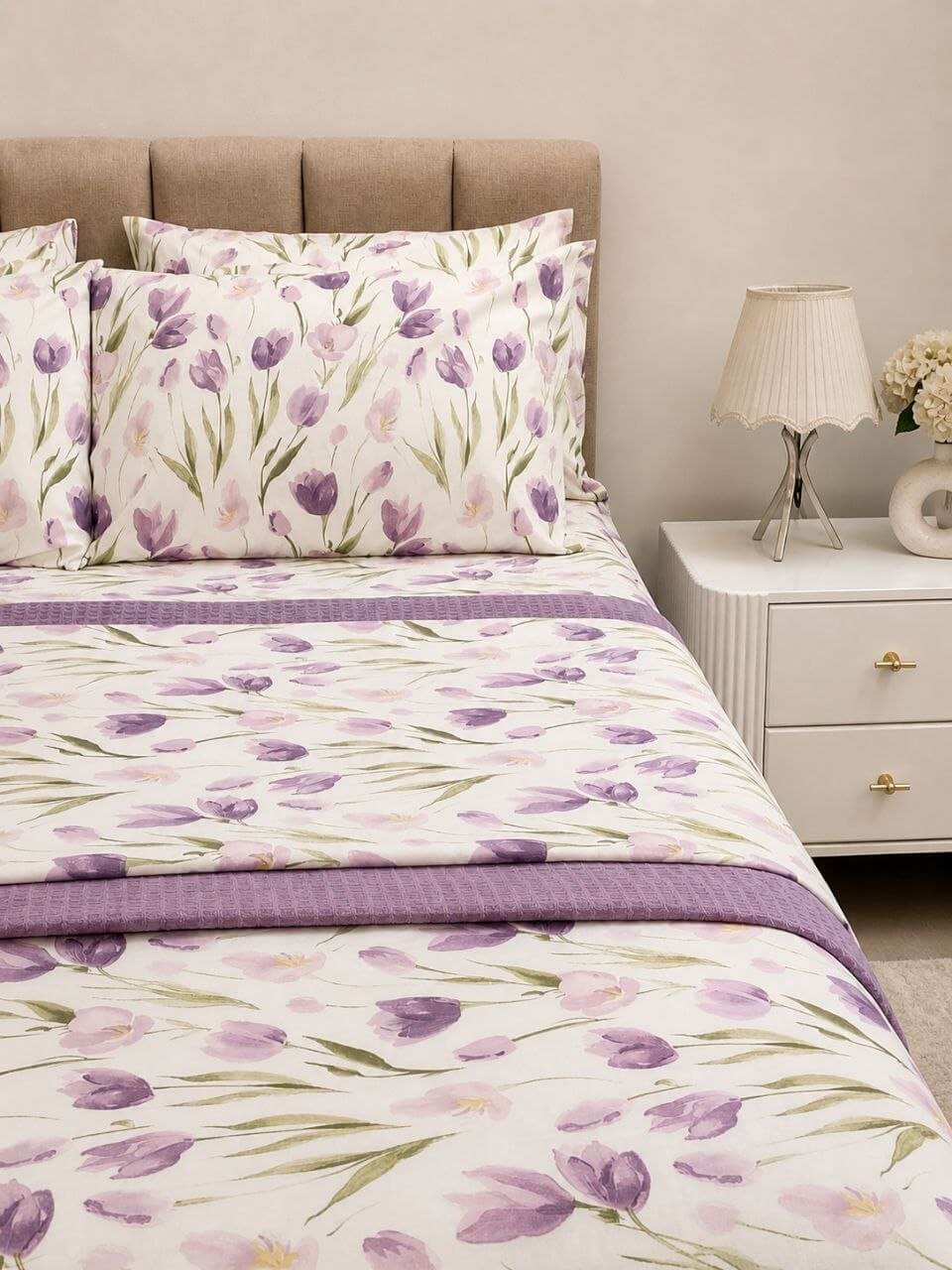 Lavender Tulip Bed Sheets ✨💜