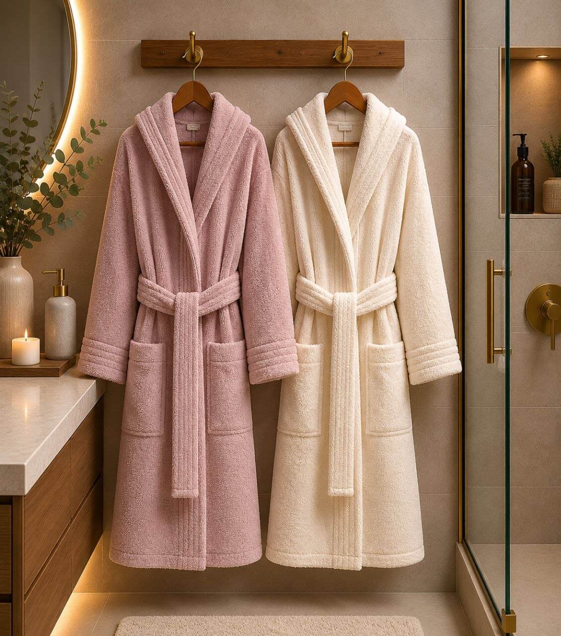 Premium Cotton Bathrobe ✨