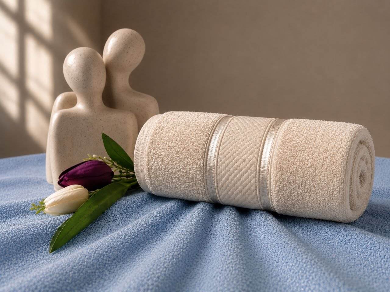 Premium Cotton Towel – Off White