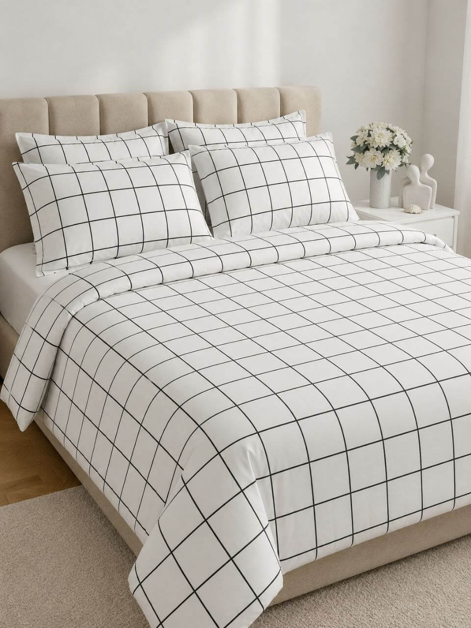 Black & White Frame Duvet Cover