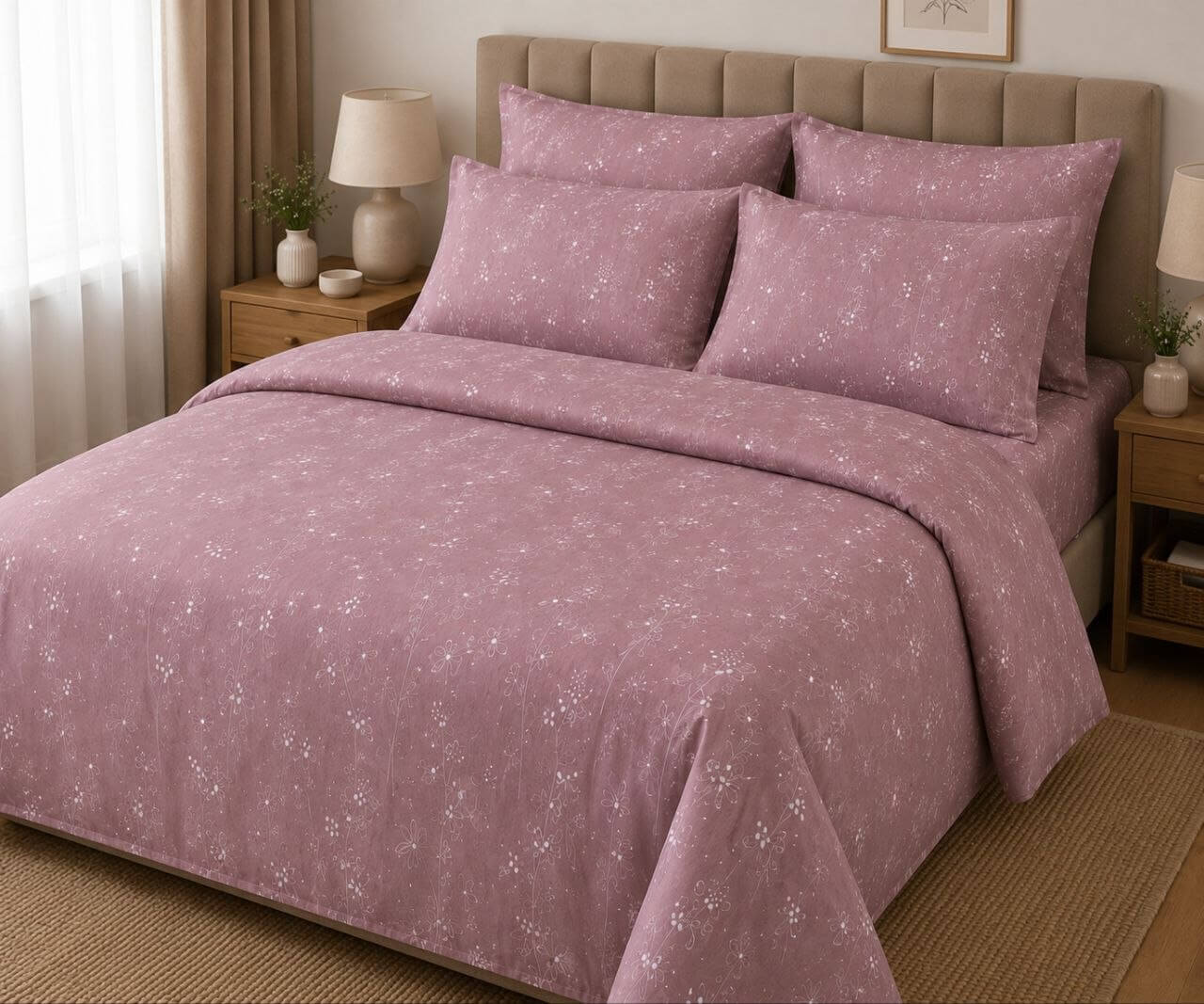 Quiet Bloom - Duvet Cover